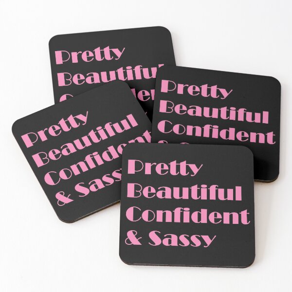 Item preview, Pretty, Beautiful, Confident & Sassy  designed and sold by ThingsByJoy.