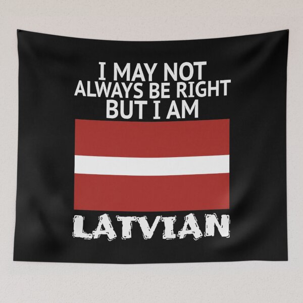 Item preview, Latvija I'm Proud To Be Latvian Flag T Shirt Merch designed and sold by PRINTS2HOT.