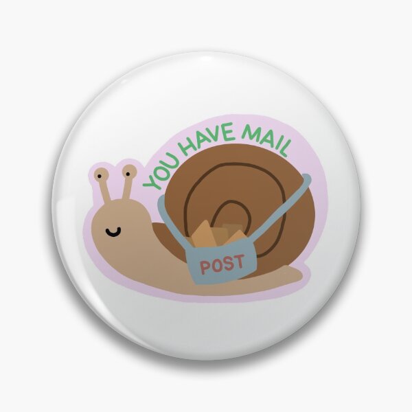 Item preview, Snail mail designed and sold by PeachCatDesigns.