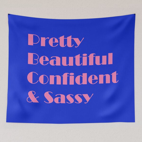 Item preview, Pretty, Beautiful, Confident & Sassy  designed and sold by ThingsByJoy.