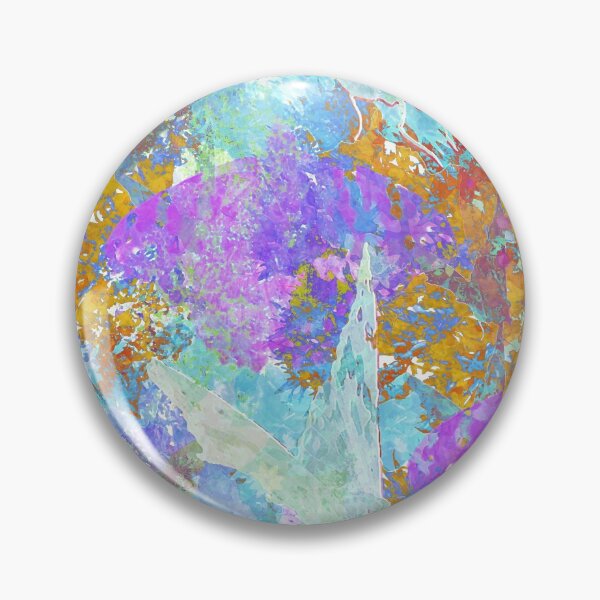 Item preview, Flutter By (blue, violet and orange) designed and sold by mokacat.