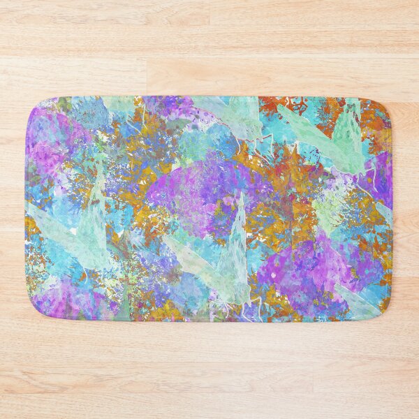 Item preview, Flutter By (blue, violet and orange) designed and sold by mokacat.