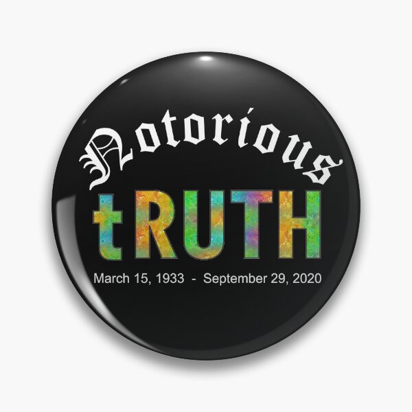 Item preview, Notorious tRUTH, Ruth Bader Ginsburg tribute designed and sold by ameliacaruso.