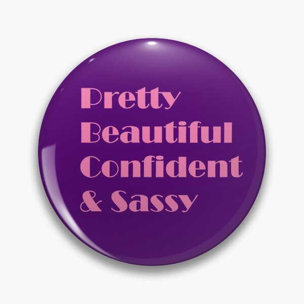 Item preview, Pretty, Beautiful, Confident & Sassy  designed and sold by ThingsByJoy.