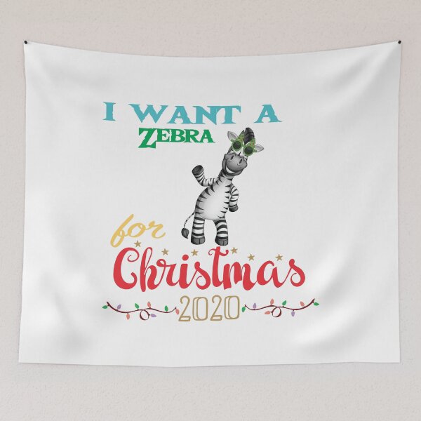 Item preview, I want a zebra for For Christmas Xmas zebra, zebra the elf designed and sold by shinoshop.