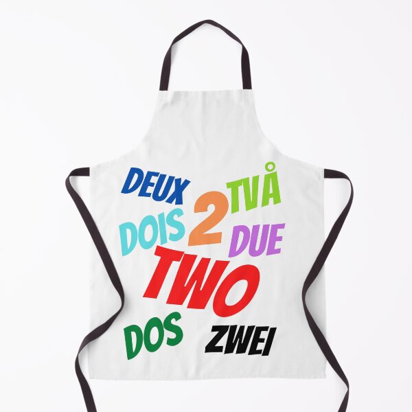 Item preview, The Number 2  in multiple languages designed and sold by ajtechdesigns.