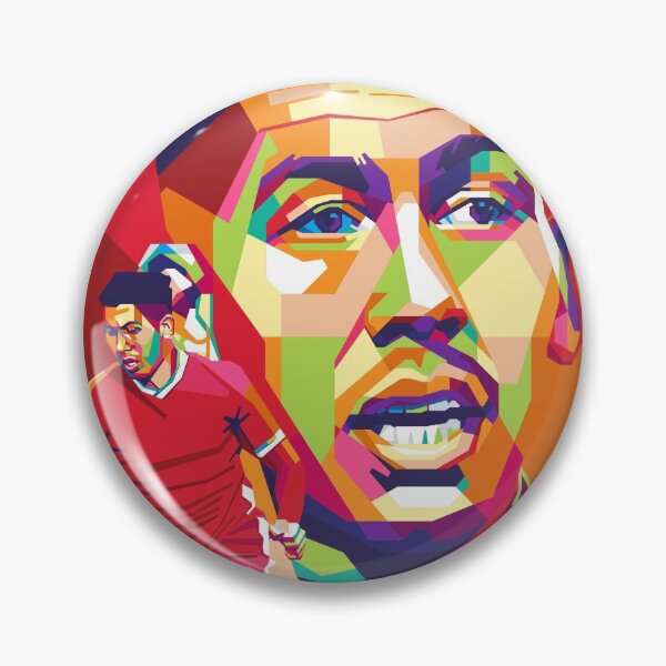 Artikelvorschau, Bobby Firmino in WPAP Popart von nudimsign entworfen und verkauft von nudimsign.