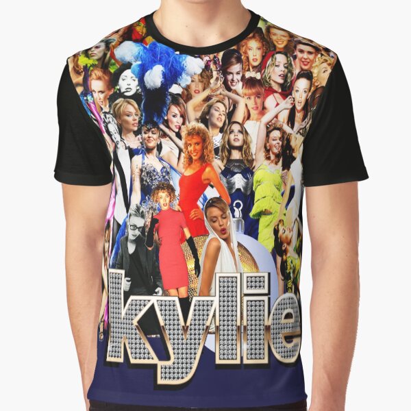 Kylie Minogue Collage Graphic T-Shirt