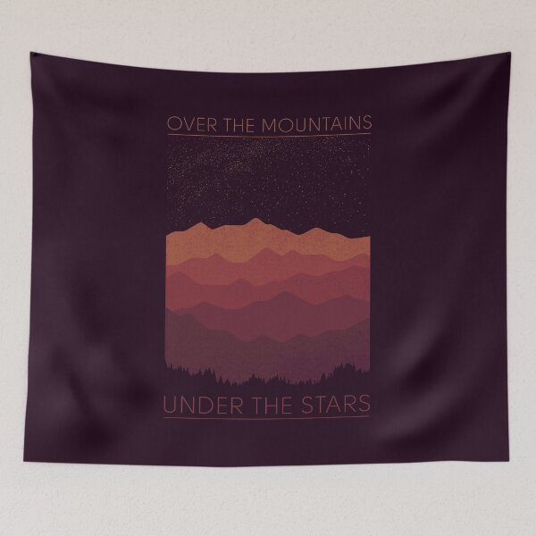 Item preview, Over The Mountains designed and sold by thepapercrane.