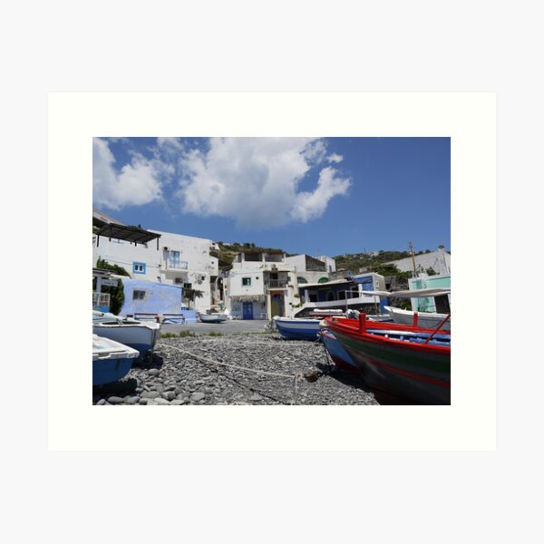 Pecorini A Mare, Aeolian Islands Art Print