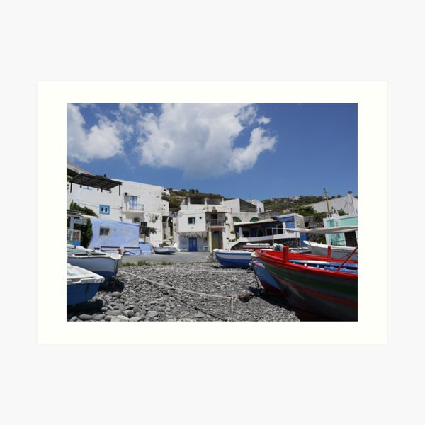 Pecorini A Mare, Aeolian Islands Art Print