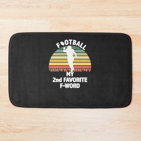 Item preview, Football  My 2nd Favorite F-Word - Great Gift for Football Season - White Lettering & Multi Color Design designed and sold by Richard529.
