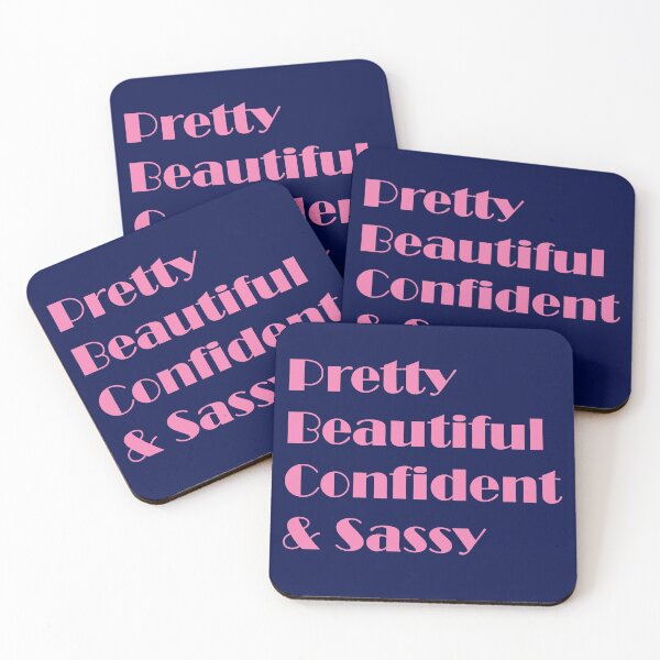 Item preview, Pretty, Beautiful, Confident & Sassy  designed and sold by ThingsByJoy.