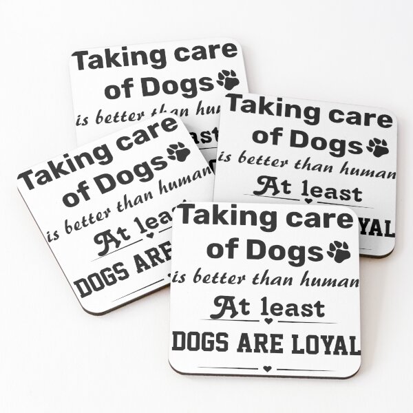 Item preview, TAKING CARE OF DOGS IS BETTER THAN HUMAN  designed and sold by BAFtime.
