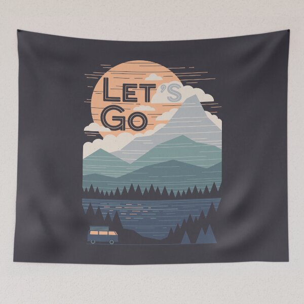 Item preview, Let's Go designed and sold by thepapercrane.