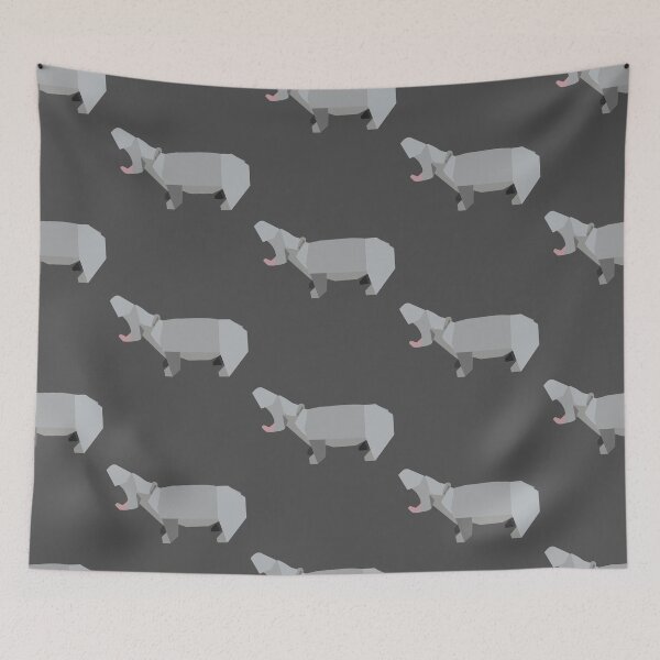 Item preview, Origami Hippo designed and sold by AceLlama.