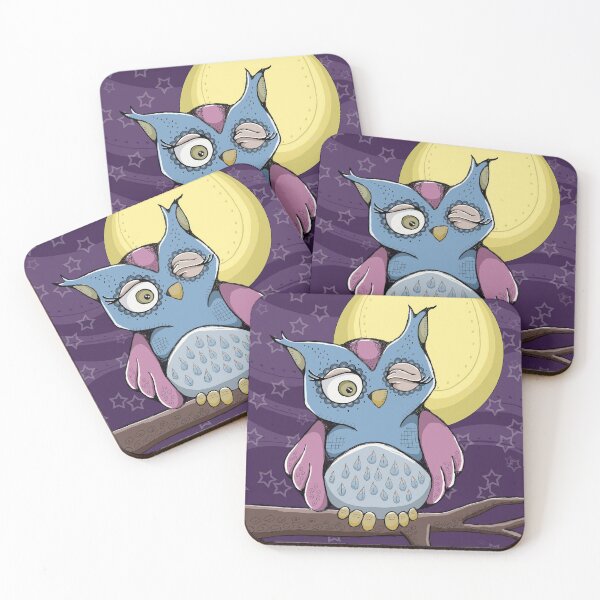 Item preview, Winking Owl designed and sold by AnnasDigitalArt.