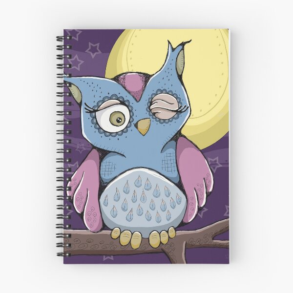 Item preview, Winking Owl designed and sold by AnnasDigitalArt.
