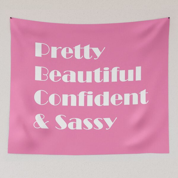 Item preview, Pretty, Beautiful, Confident & Sassy  designed and sold by ThingsByJoy.