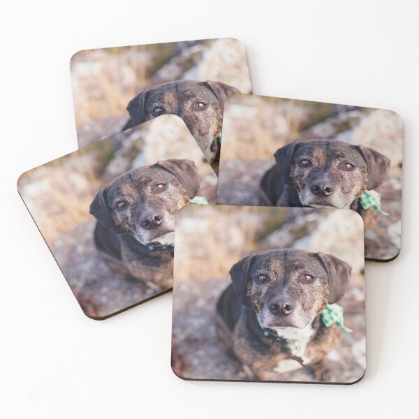Item preview, Cute Brindle Dog designed and sold by PurpleBluesPets.