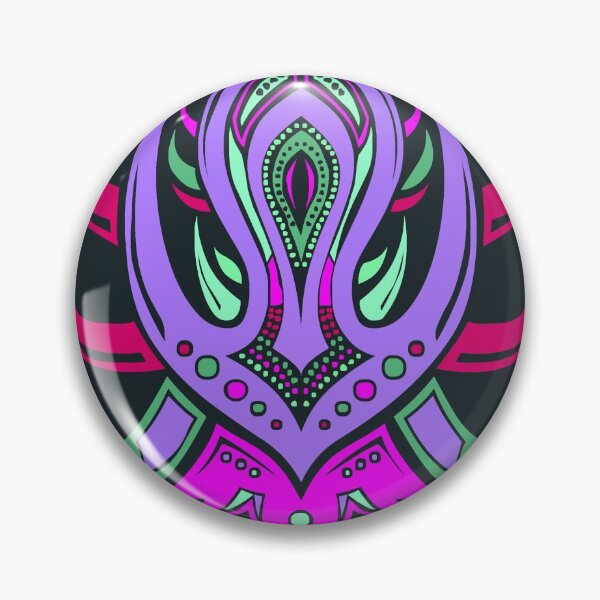 Item preview, Purple flames and green claws designed and sold by Chubuter.