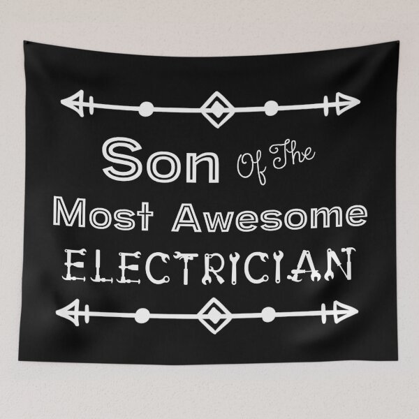 Item preview, Son Of The Most Awesome Electrician | Tradies designed and sold by SerendipityNow.