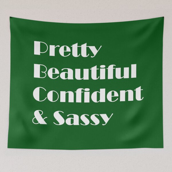 Item preview, Pretty, Beautiful, Confident & Sassy  designed and sold by ThingsByJoy.