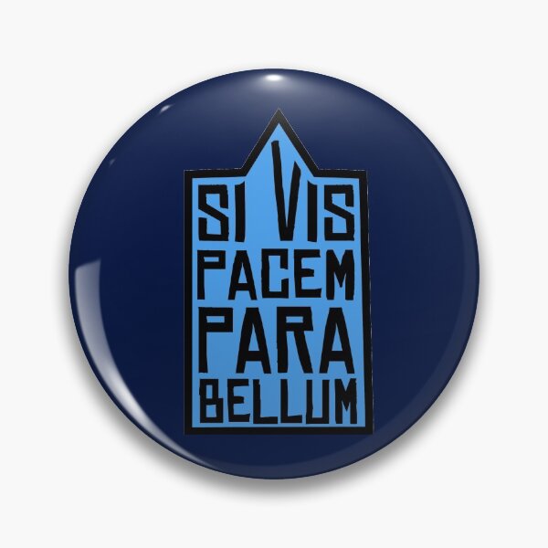 Item preview, Copy of  SI VIS PACEM PARA BELLUM  light blue navy- Airsoft Latin designed and sold by AirsoftBD.