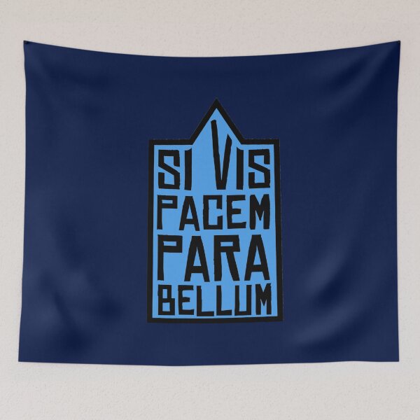 Item preview, Copy of  SI VIS PACEM PARA BELLUM  light blue navy- Airsoft Latin designed and sold by AirsoftBD.