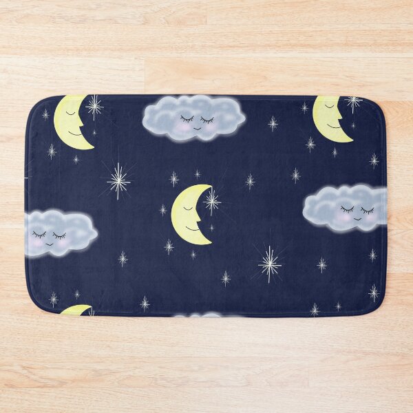Item preview, Sleepy sky moon and clouds print designed and sold by noorgss92.