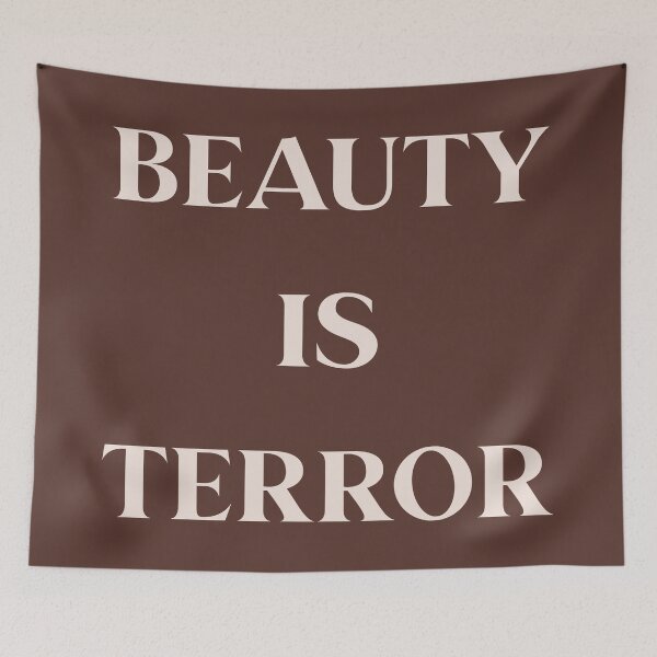 Item preview, beauty is terror dark academia  designed and sold by neopop.