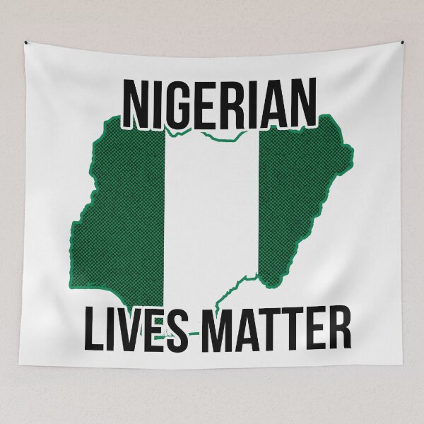Item preview, Nigerian Lives Matter designed and sold by Braxton Tanaka.