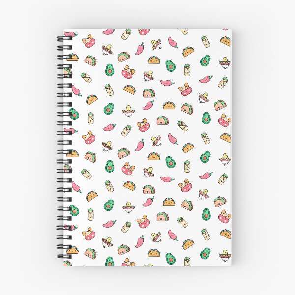 Item preview, Taco Fiesta - Cute Kawaii Icons Pattern designed and sold by Kaos Urbanwear.