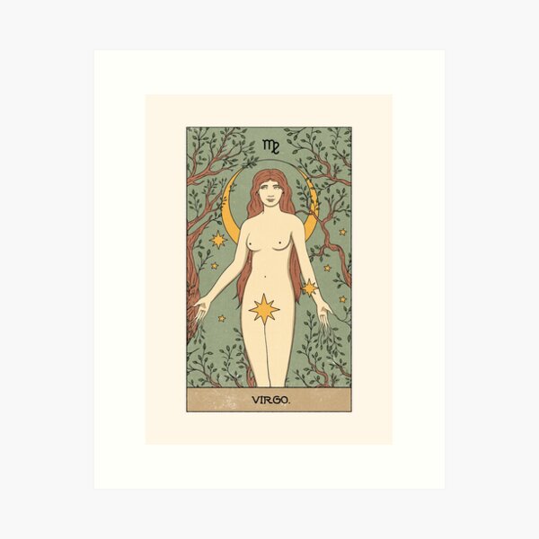 Virgo Art Print