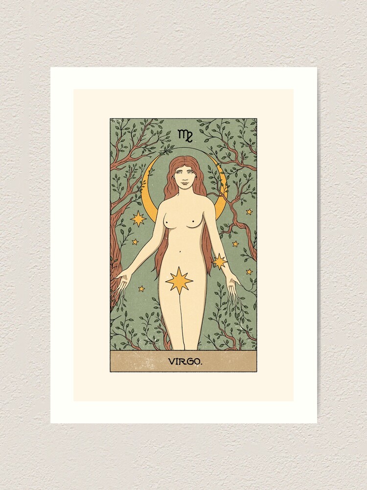 Alternate view of Virgo Art Print