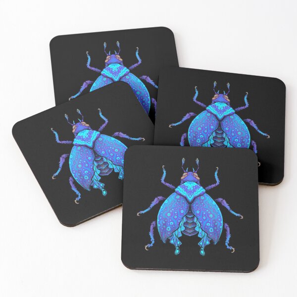 Unknown Species Number 1 Coasters (Set of 4)