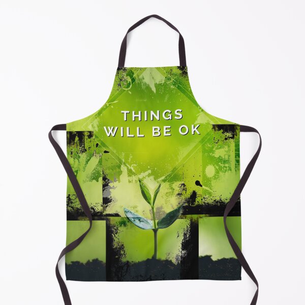 Item preview, Things will be ok-black background designed and sold by Rockergandalf.