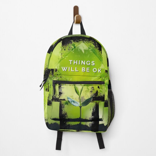 Item preview, Things will be ok-black background designed and sold by Rockergandalf.