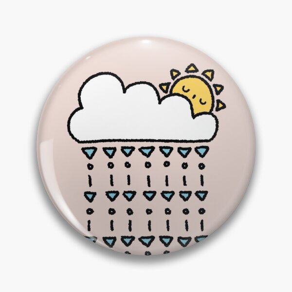 Item preview, Partly Cloudy with a chance of rain designed and sold by hellohappy.