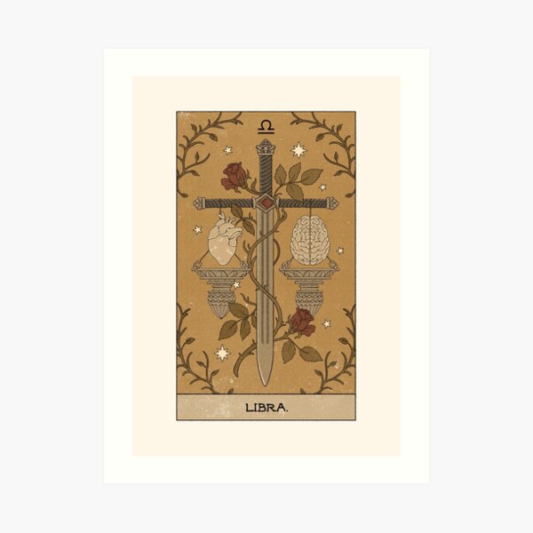 Libra Art Print