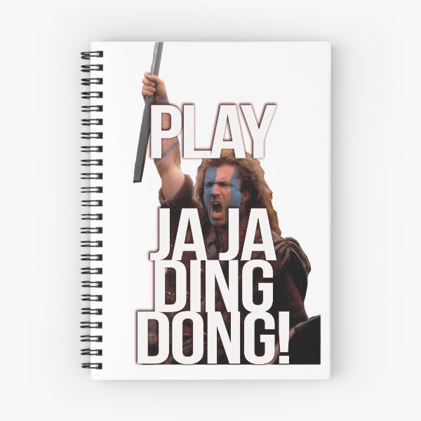 Item preview, Play Ja Ja Ding Dong Braveheart designed and sold by FilmFit.