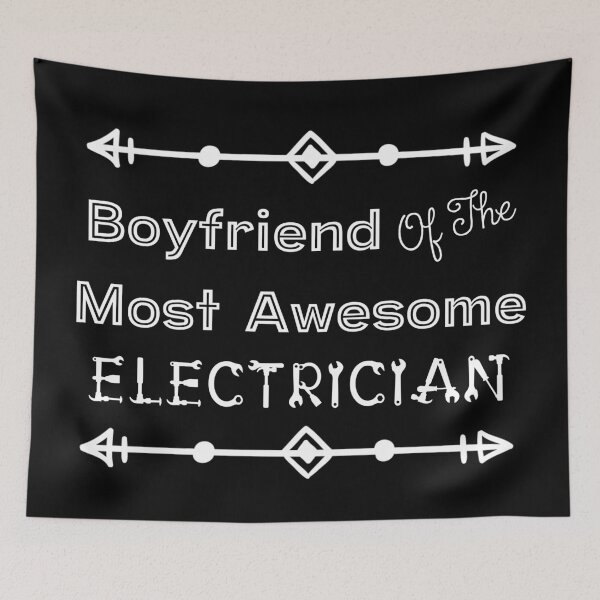 Item preview, Boyfriend Of The Most Awesome Electrician | Tradies designed and sold by SerendipityNow.