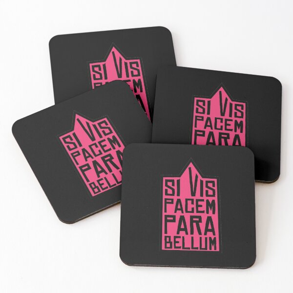 Item preview,  SI VIS PACEM PARA BELLUM Hot Pink - Airsoft Latin- movie quote designed and sold by AirsoftBD.