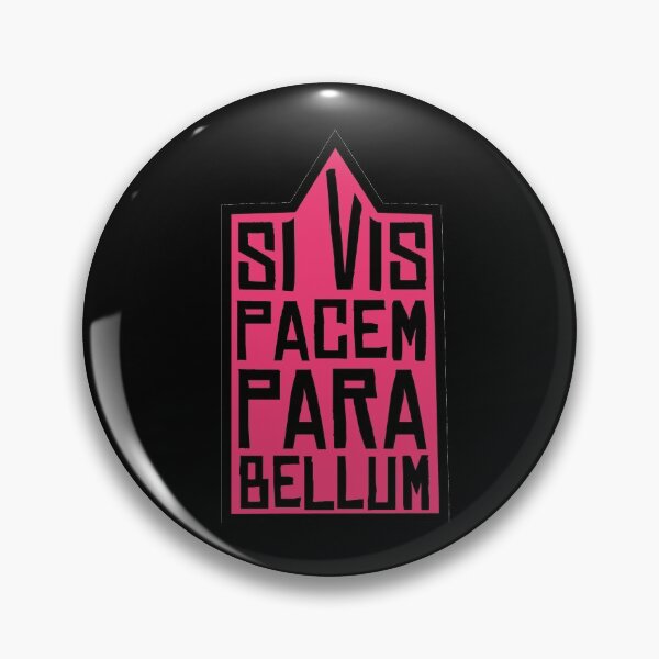 Item preview,  SI VIS PACEM PARA BELLUM Hot Pink - Airsoft Latin- movie quote designed and sold by AirsoftBD.