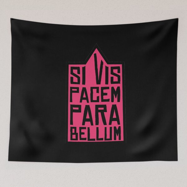 Item preview,  SI VIS PACEM PARA BELLUM Hot Pink - Airsoft Latin- movie quote designed and sold by AirsoftBD.
