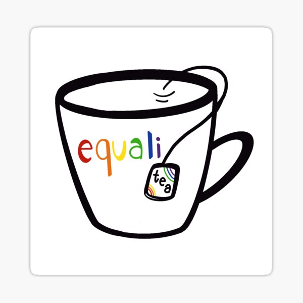 Equalitea Glossy Sticker