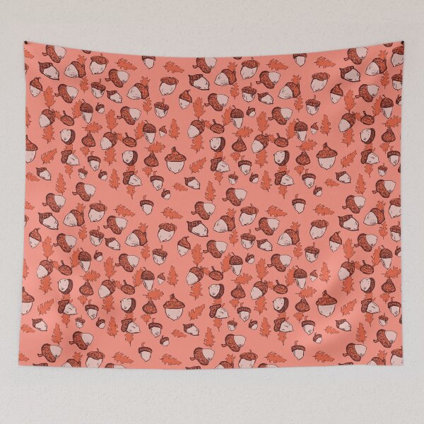 Item preview, Fall Warm Acorn Pattern designed and sold by elysedraws.