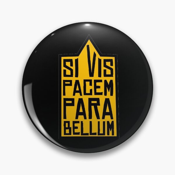 Item preview,  SI VIS PACEM PARA BELLUM yellow - Airsoft Latin- movie quote designed and sold by AirsoftBD.