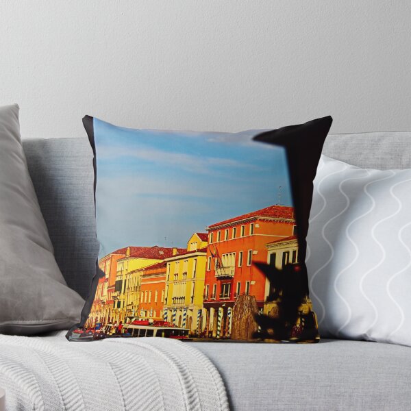 Aperçu de l'œuvre Canal de Venise et bâtiments colorés créée et vendue par NatureGo.