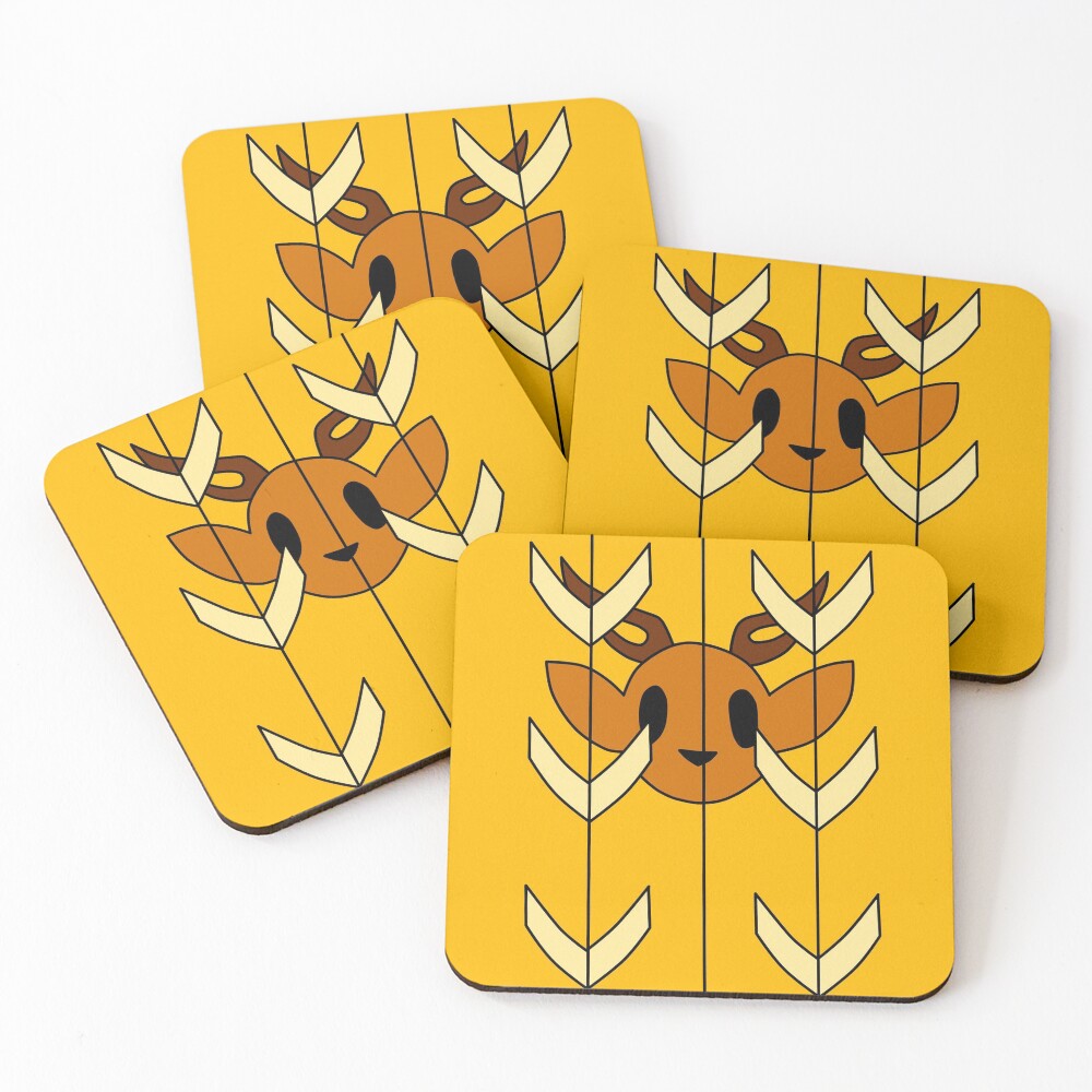 Item preview, Coasters (Set of 4) designed and sold by RabbitSaviors.